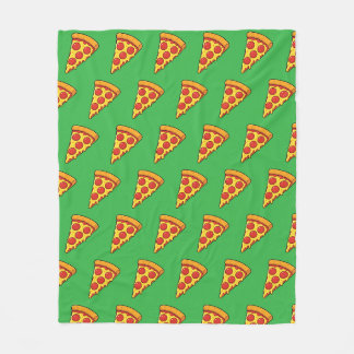 Couverture Polaire Tranche de pizza au pepperoni fromage