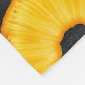 Couverture Polaire Tranche Épicée - Conception de l'Empire d'Ananas (Coin)