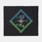 Couverture Polaire Tranche sanguine Dumbledore & Grindlewald Graphiqu (Devant (Horizontal))