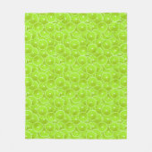 Couverture Polaire Tranches de citron vert (Devant)