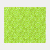 Couverture Polaire Tranches de citron vert (Devant (Horizontal))
