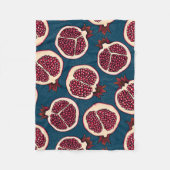 Couverture Polaire Tranches de grenade (Devant)