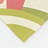 Couverture Polaire Tranches de pamplemousse orange citron vert vibran (Coin)