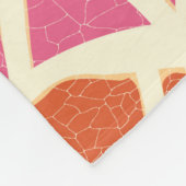 Couverture Polaire Tranches de pamplemousse sans soudure motif, agrum (Coin)