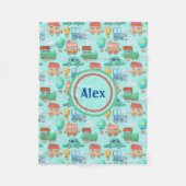 Couverture Polaire Transport d'enfants (Devant)