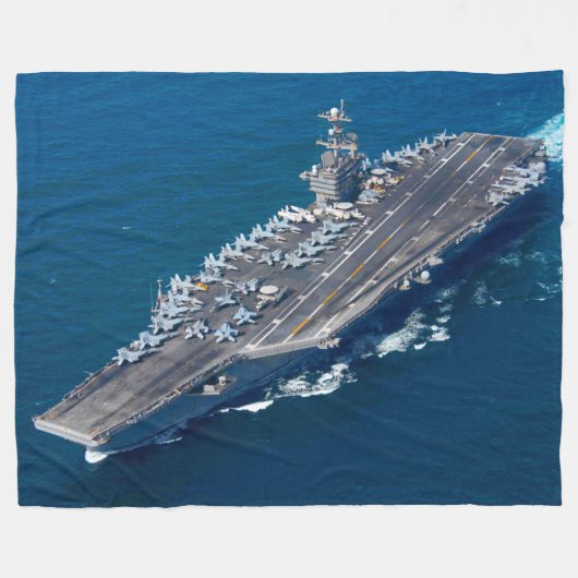 COUVERTURE POLAIRE TRANSPORTEUR D'AÉRONEF AMÉRICAIN - CVN 74 (Devant (Horizontal))
