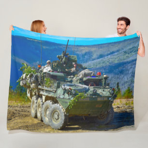 Couverture Polaire TRANSPORTEUR DE PERSONNEL ARMÉ - Stryker