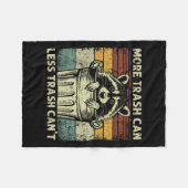 Couverture Polaire Trash Panda Raccoon It's Called Trash Can Not Tras (Devant (Horizontal))