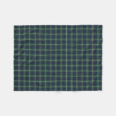 Couverture Polaire Tratan de chasse vert du clan MacIntyre (Devant (Horizontal))