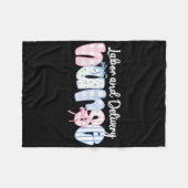 Couverture Polaire Travail Et Livraison Infirmière Vie Coquette Bow B (Devant (Horizontal))