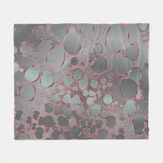 Couverture Polaire Travail numérique Abstrait 3 (Devant (Horizontal))