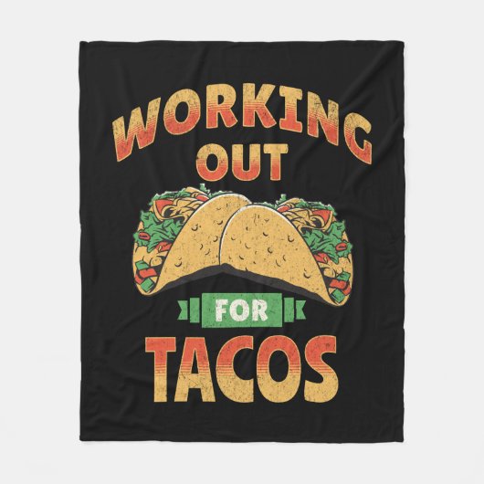 Couverture Polaire Travailler pour Tacos (Devant)