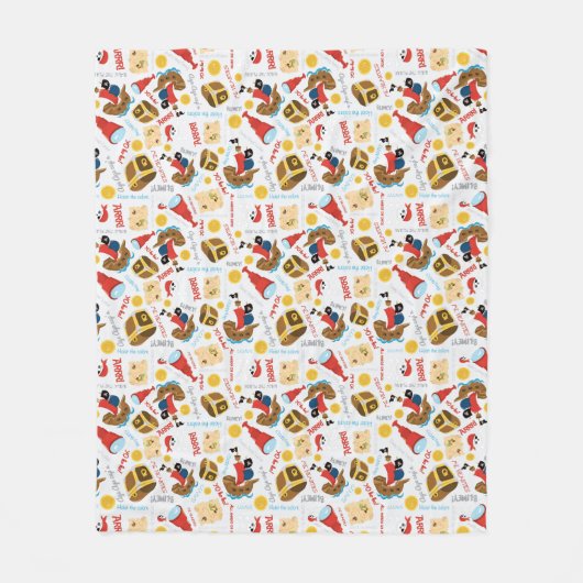 Couverture Polaire Treasure Island Pirate Fleece Blanket (Devant)