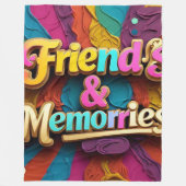 Couverture Polaire "Treasured Friendship" (Devant)