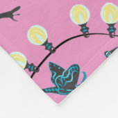 Couverture Polaire Tree Frog Cafe Pink (Coin)