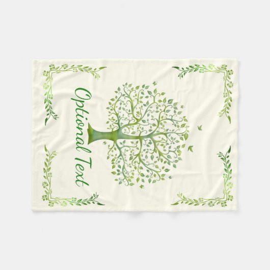 Couverture Polaire Tree of Life (Devant (Horizontal))