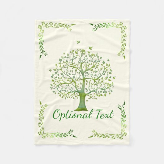 Couverture Polaire Tree of Life (Devant)