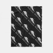 Couverture Polaire Tree Surgeon Arborist at work present Chainsaw (Devant)