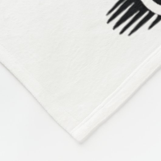 Couverture Polaire Treeing Walker Coonhound Wrapped In Christmas Ligh (Coin)