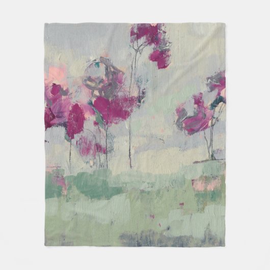 Couverture Polaire Treeline Fuchsia (Devant)