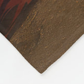 Couverture Polaire Trek Walker Coonhound Chiot Citrouille d'automne (Coin)