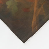 Couverture Polaire Trekking Walker Coonhound à l'automne Feuilles aut (Coin)