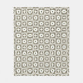 Couverture Polaire Trellis en lin (Devant)