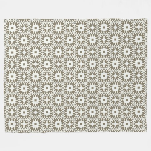 Couverture Polaire Trellis en lin (Devant (Horizontal))