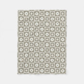 Couverture Polaire Trellis en lin (Devant)