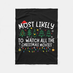Couverture Polaire Très Probable De Voir Tous Les Films De Noël Matc