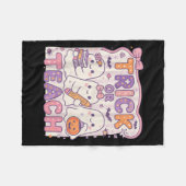 Couverture Polaire Tri Ou Enseigner Retro Halloween Teacher Look (Devant (Horizontal))