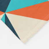Couverture Polaire Triangle continu motif (Coin)