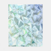 Couverture Polaire Triangle cristal 3D, rendu illustratif. (Devant)