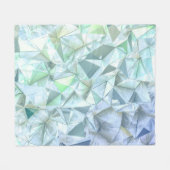 Couverture Polaire Triangle cristal 3D, rendu illustratif. (Devant (Horizontal))