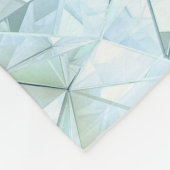 Couverture Polaire Triangle cristal 3D, rendu illustratif. (Coin)