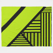 Couverture Polaire Triangle - Vert chaux (Devant (Horizontal))