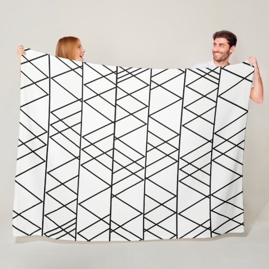 Couverture Polaire Triangles (En situation)