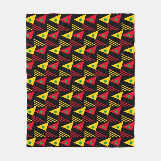 Couverture Polaire Triangles géométriques Abstraits (Devant)