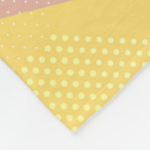 Couverture Polaire Triangles géométriques colorés Texture Abstraite. (Coin)