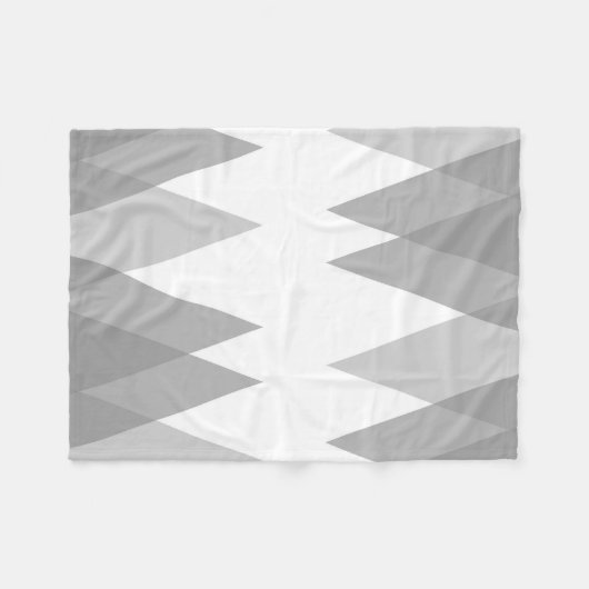 Couverture Polaire Triangles gris (Devant (Horizontal))