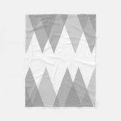 Couverture Polaire Triangles gris (Devant)