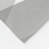 Couverture Polaire Triangles gris (Coin)