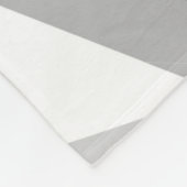 Couverture Polaire Triangles gris (Coin)