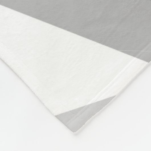 Couverture Polaire Triangles gris (Coin)