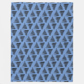 Couverture Polaire Triangles + lignes (Devant)