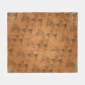 Couverture Polaire Triangles Motif 5 (Devant (Horizontal))