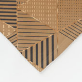Couverture Polaire Triangles Motif 5 (Coin)