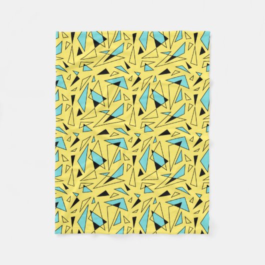 Couverture Polaire Triangles Pattern (Devant)