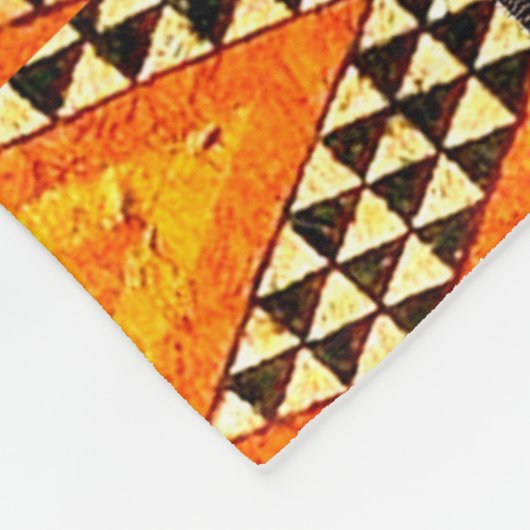 Couverture Polaire Tribal africain (Coin)