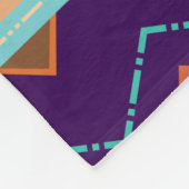 Couverture Polaire Tribal Aztec Bohemian (Coin)